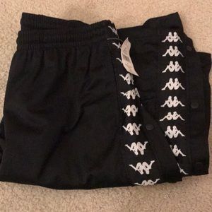 NWT Super Trendy Kappa Button Down Track Pants